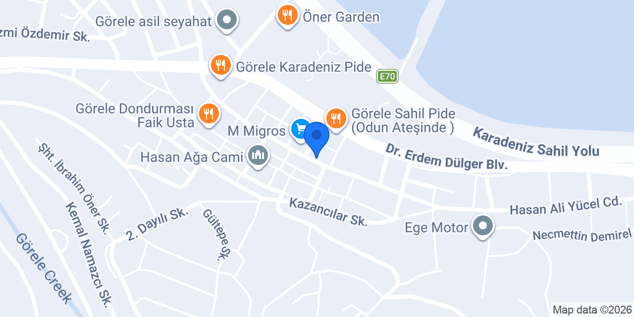 Esnaf Çay Evi konumu