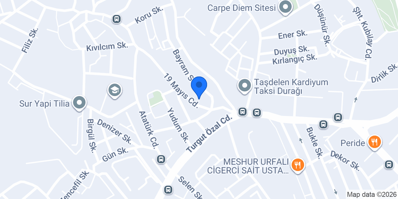 Ay Mobilya Dekorasyon konumu