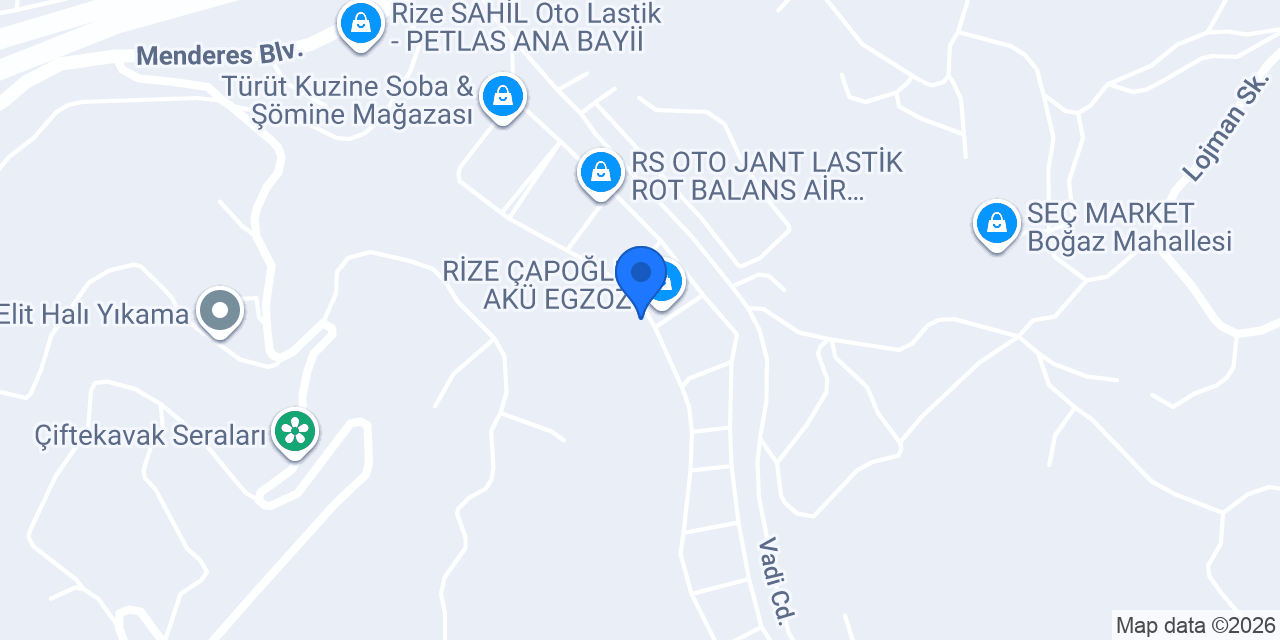 ÜLKÜ OTOMOTİV konumu