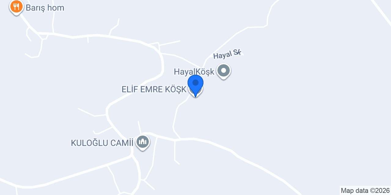 ELİF EMRE KÖŞK konumu