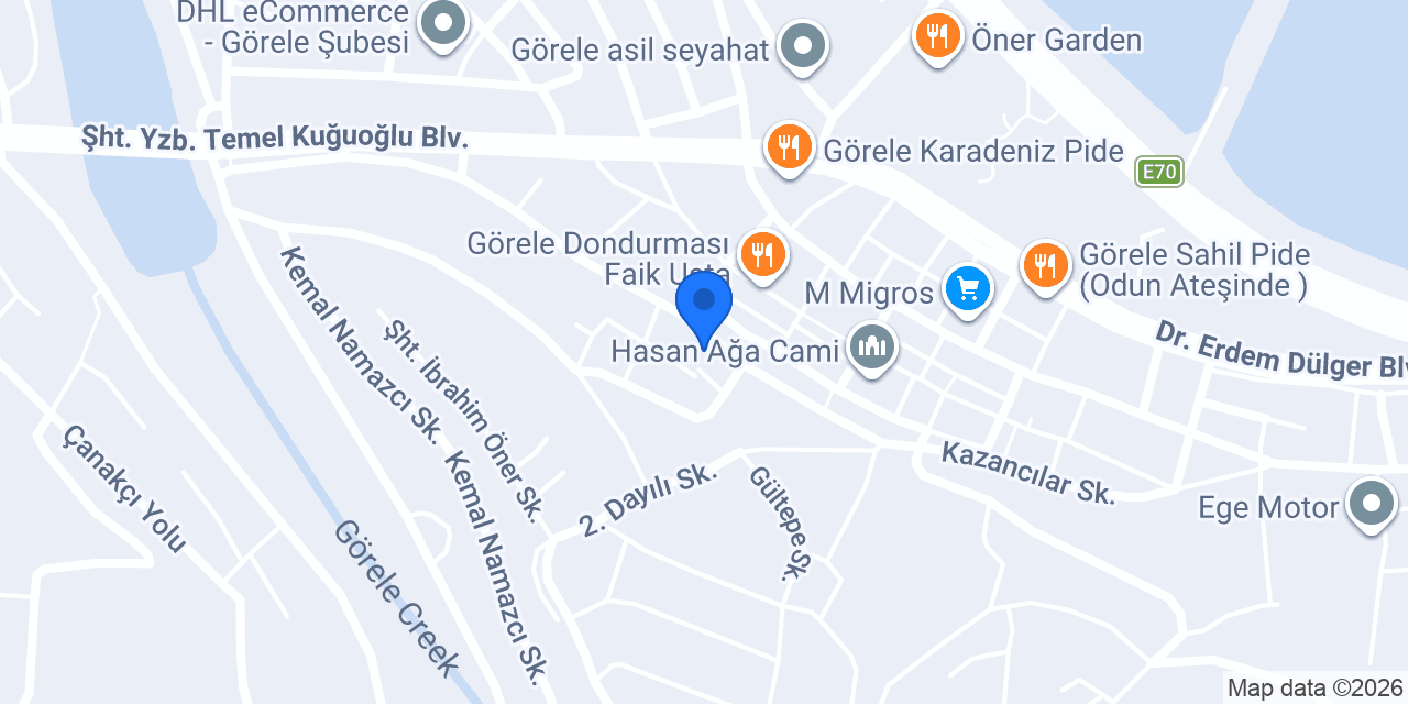 Derya Durak Kasabi konumu