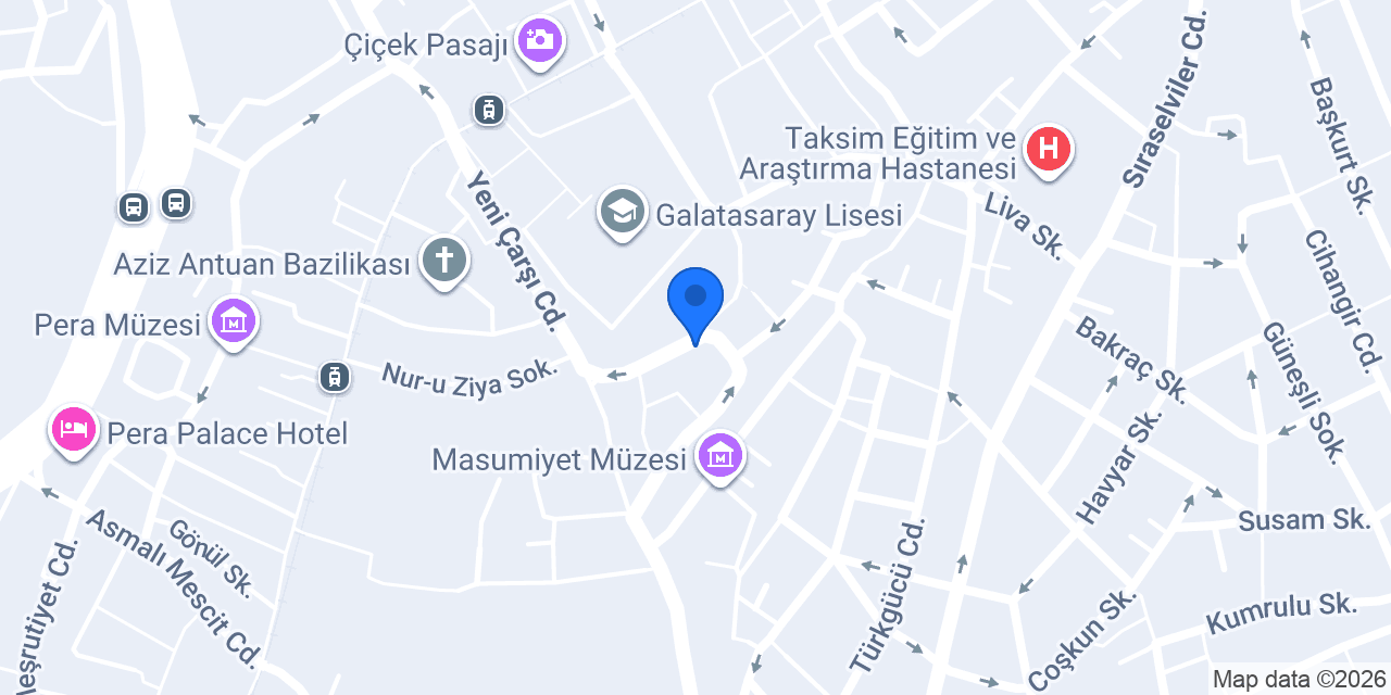 Müz Botanik & Kahve konumu