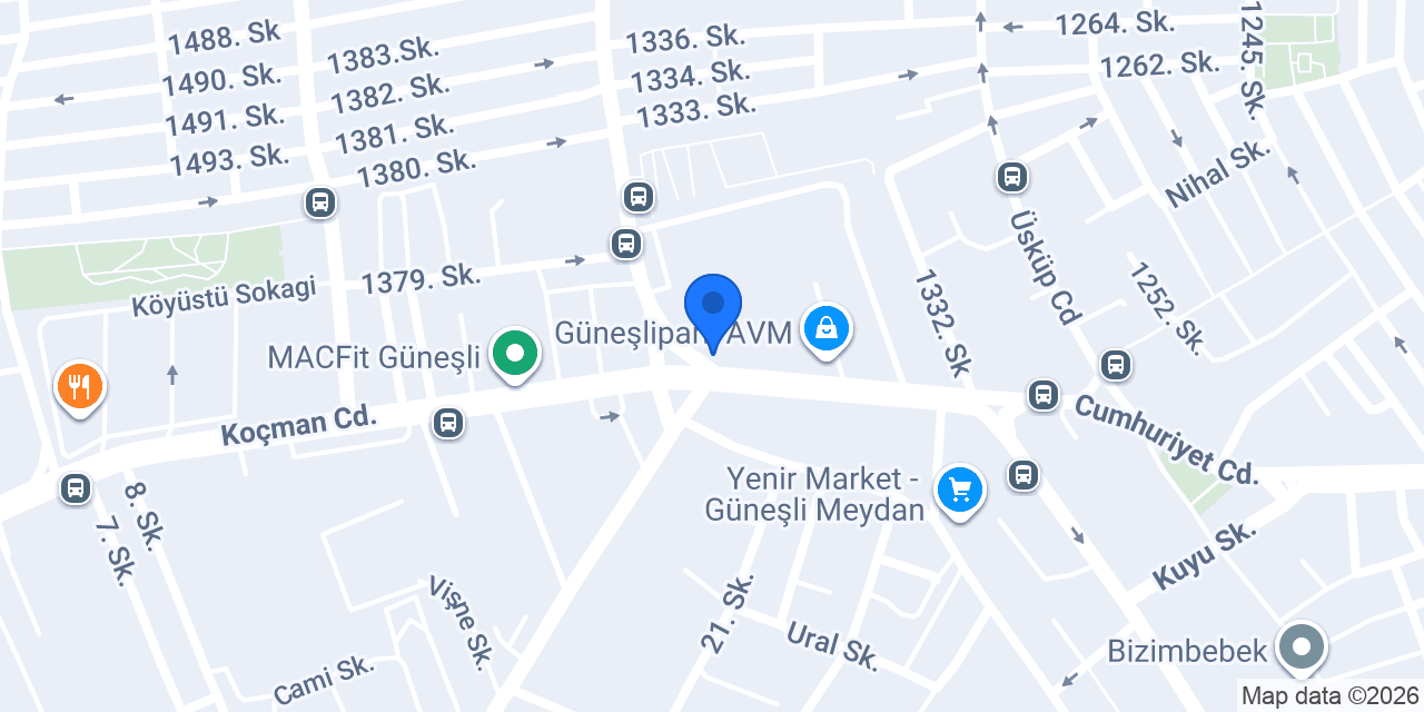 Avcılar Park konumu