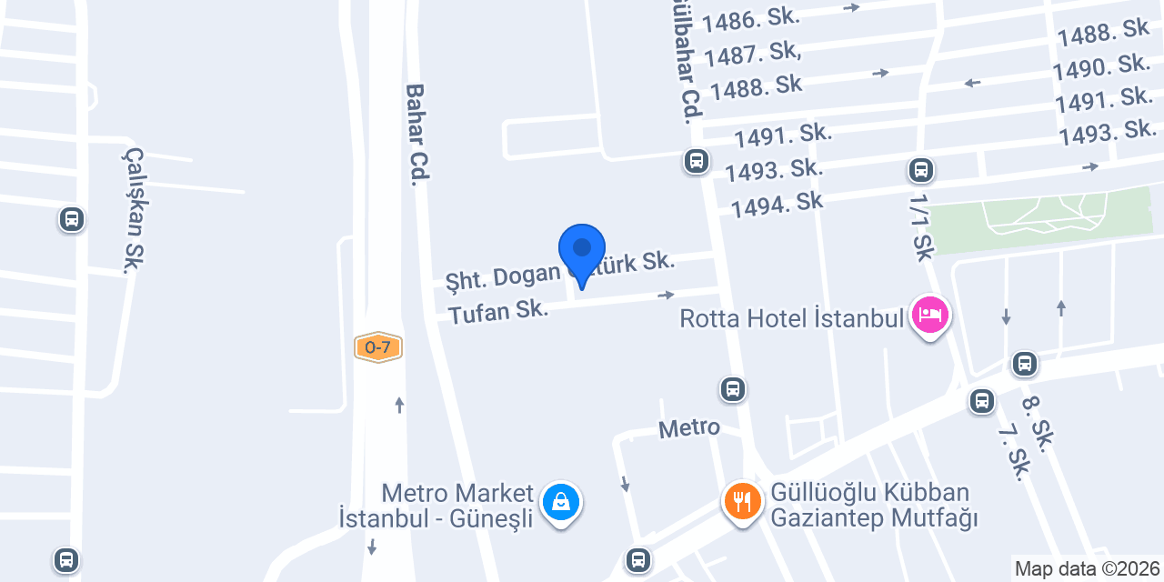 Tütüncüler Tekstil konumu