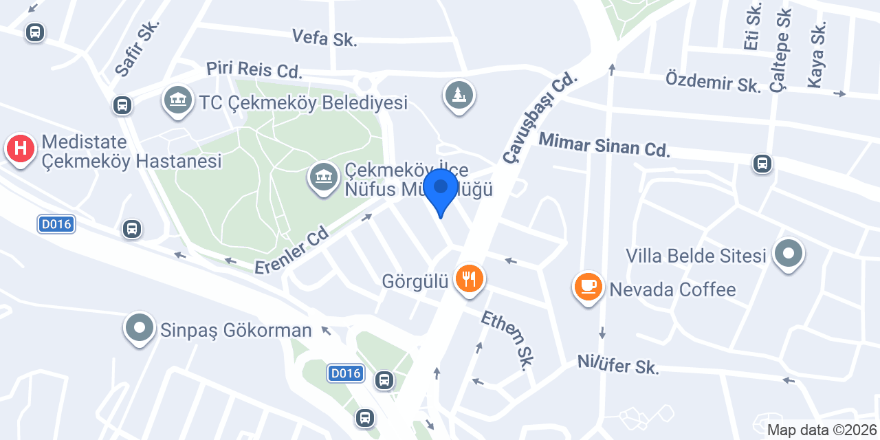 Arzu Eğitim Merkezi konumu