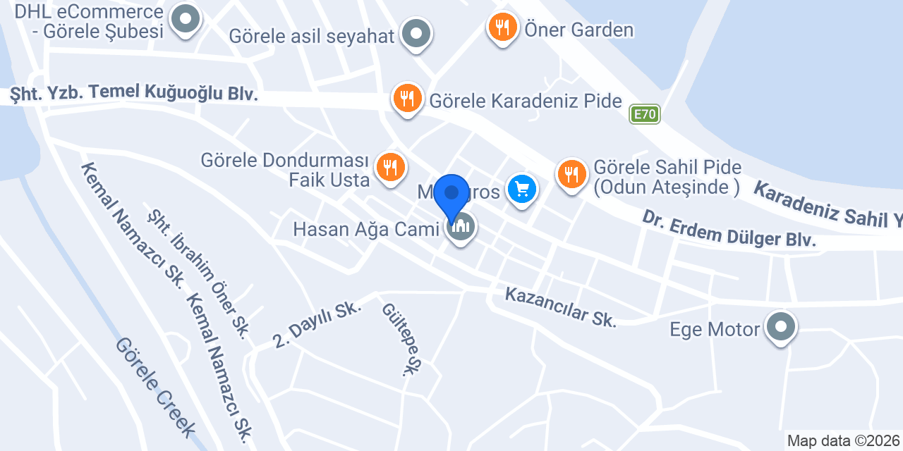 Demirci Fındık konumu