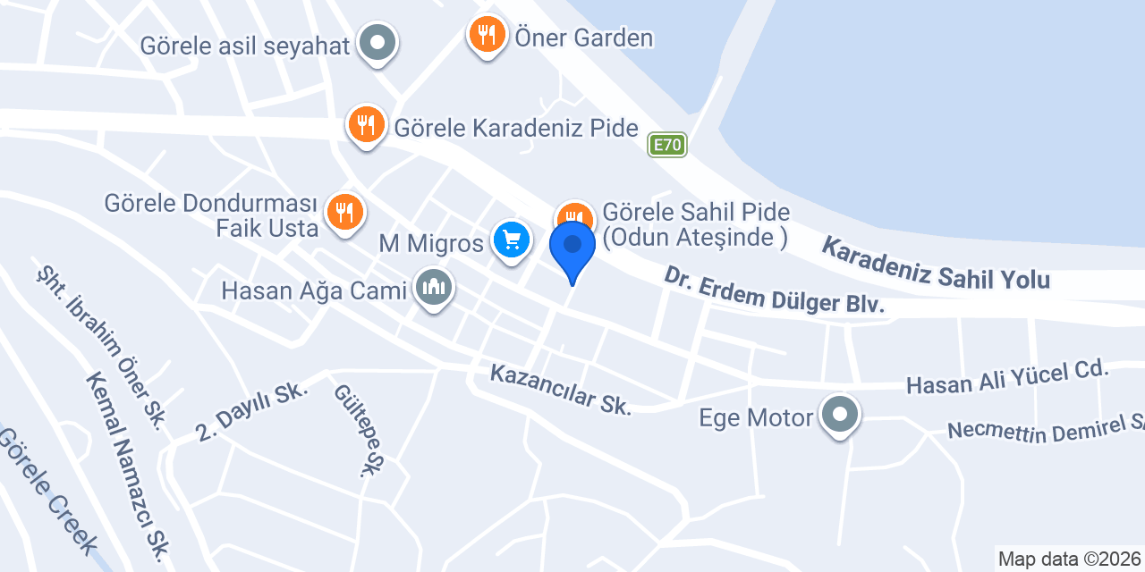 Görele Belediyesi konumu