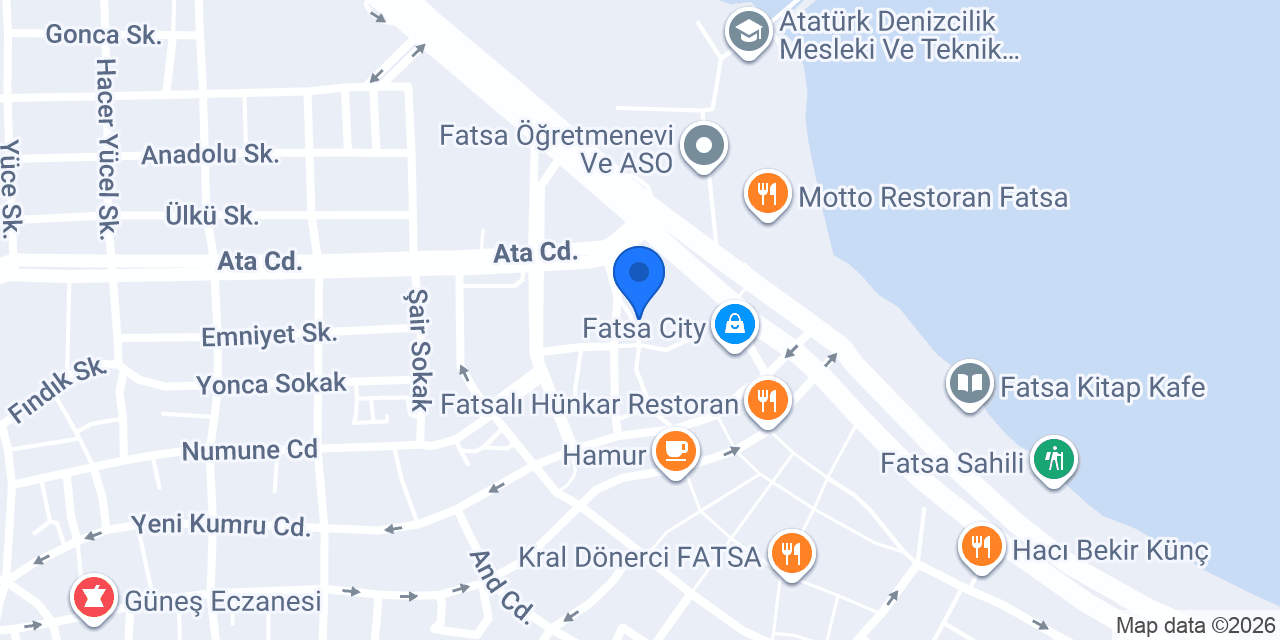 Emirhan Catering konumu