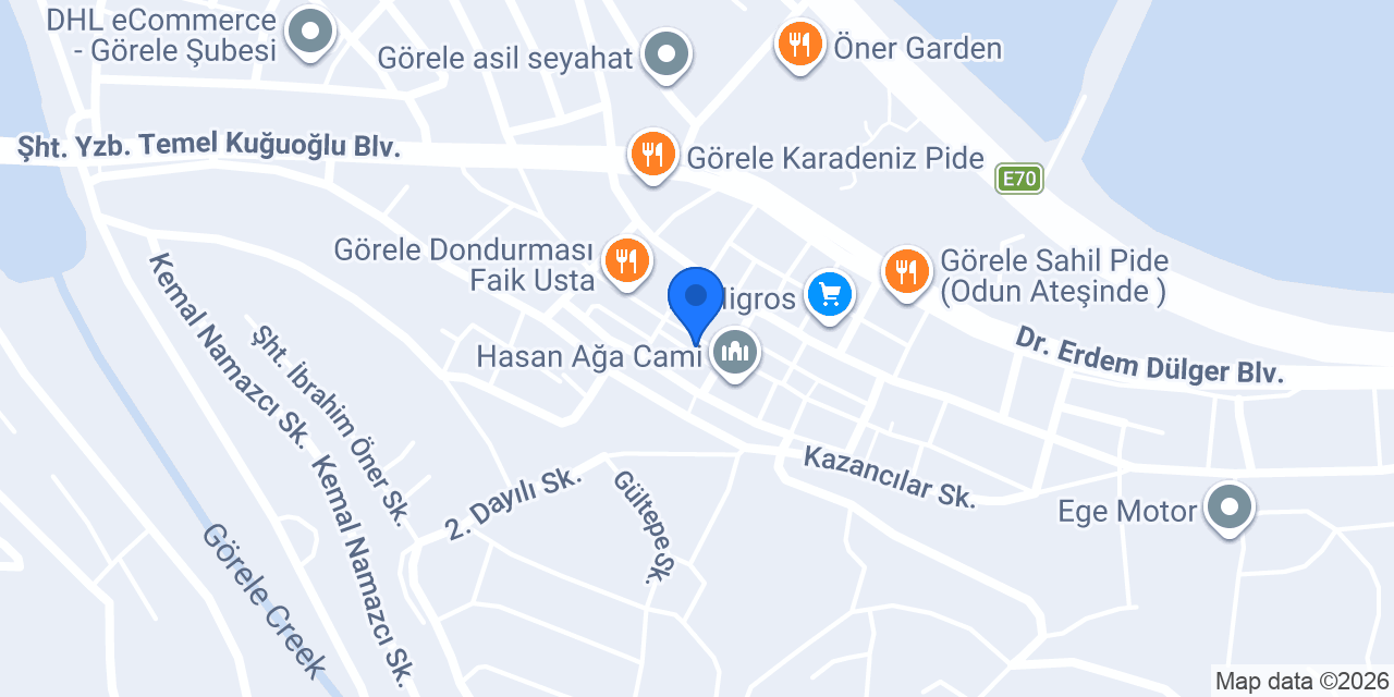 Diş hekimi Bugra Emre Yavuzyılmaz konumu