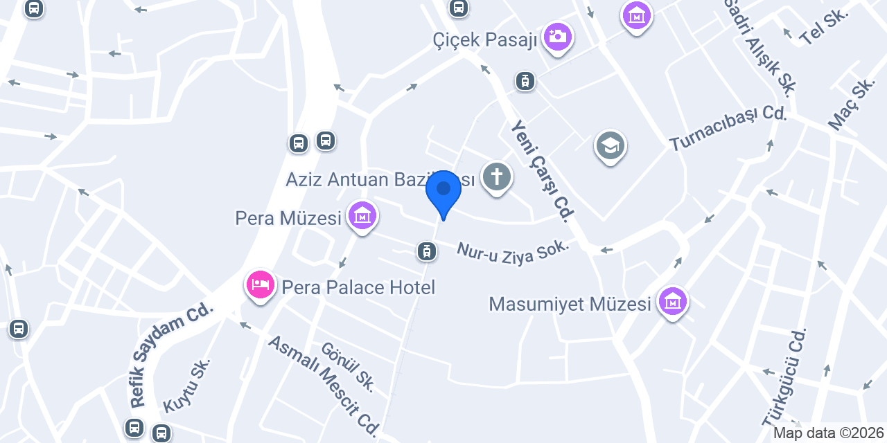 Dilek Pastanesi İstiklal konumu
