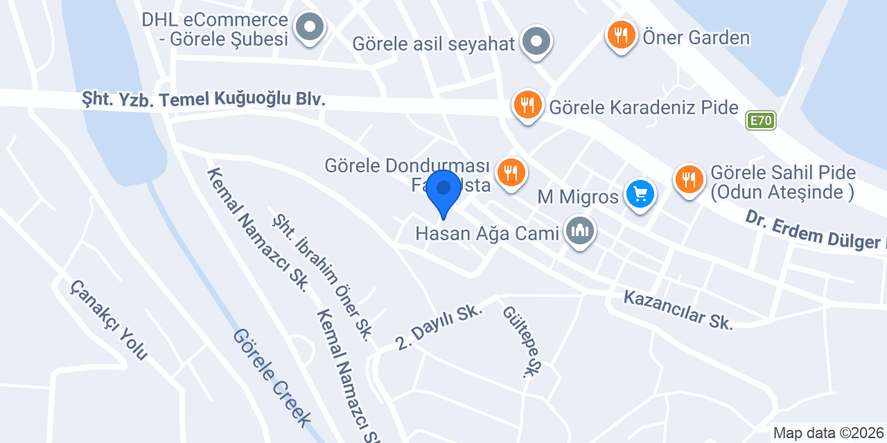 Dursunlar Fındık konumu