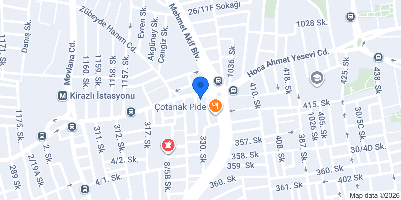 Birlik Metal Yapı konumu