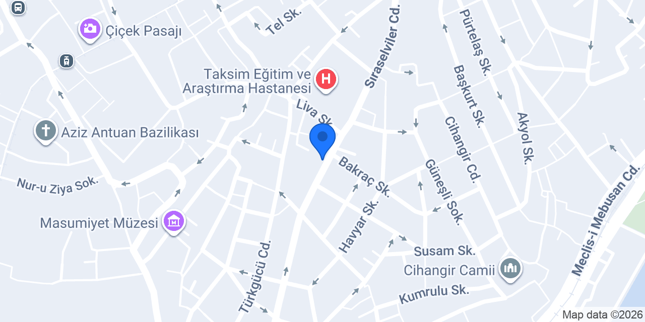 Makas Cihangir konumu