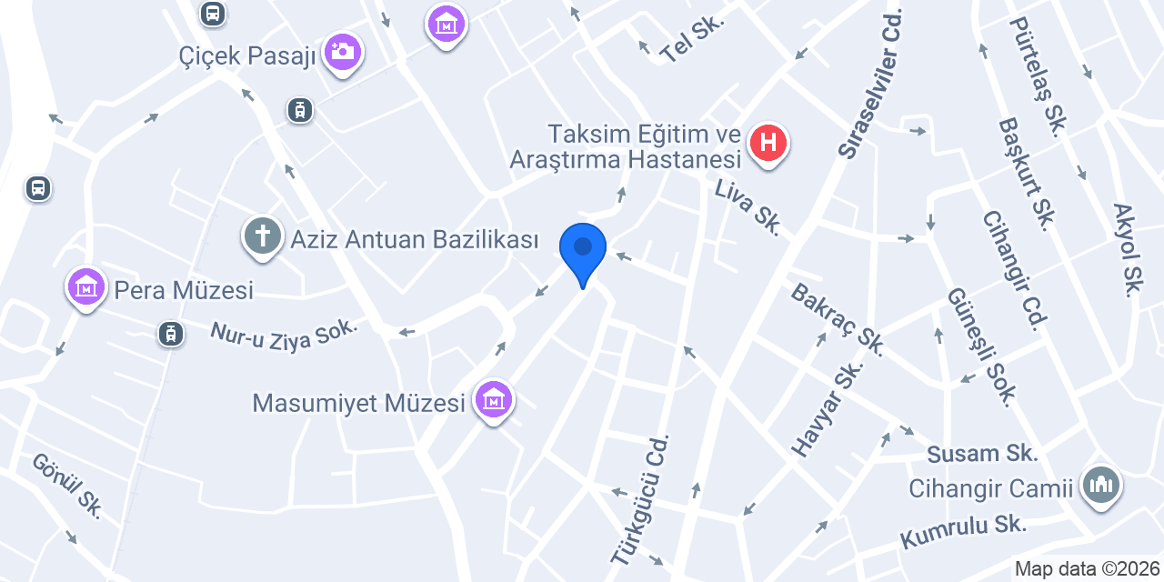 Ömer Ağa Çeşmesi konumu