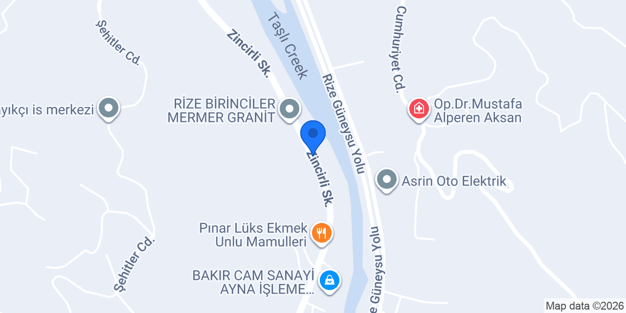 PERİLİ Demir Çelik Depo konumu