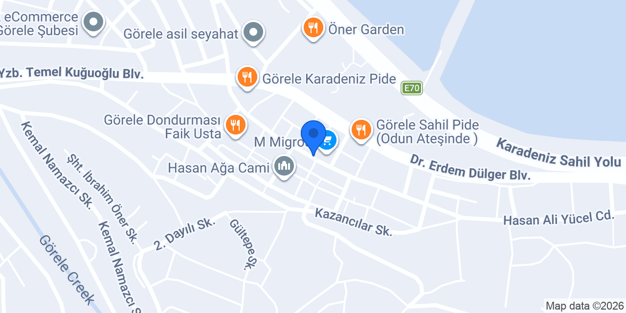 Görele itimat Taksi konumu