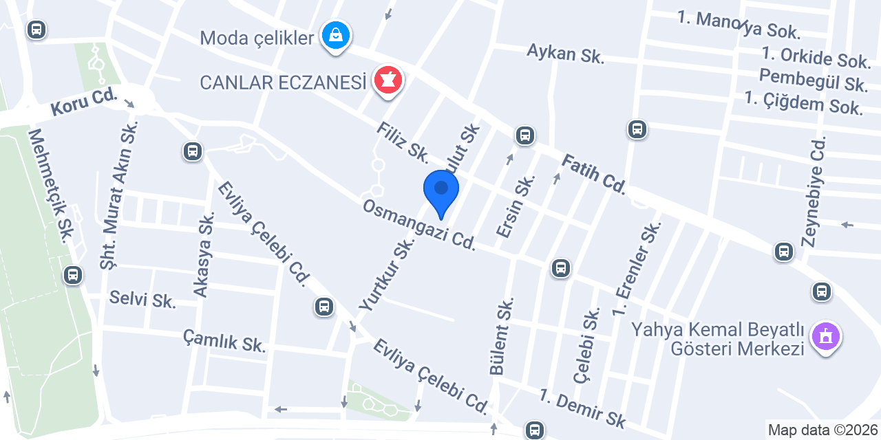 Halkalı Masaj Salonu MSon konumu