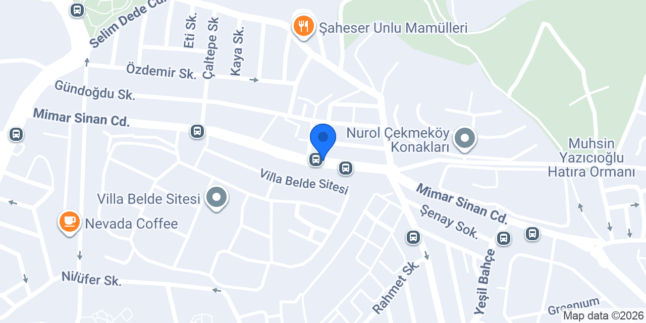 BLAK Coffee Co. Çekmeköy Mimar Sinan konumu