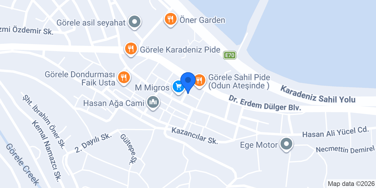 Diş Hekimi Enes Keskin konumu