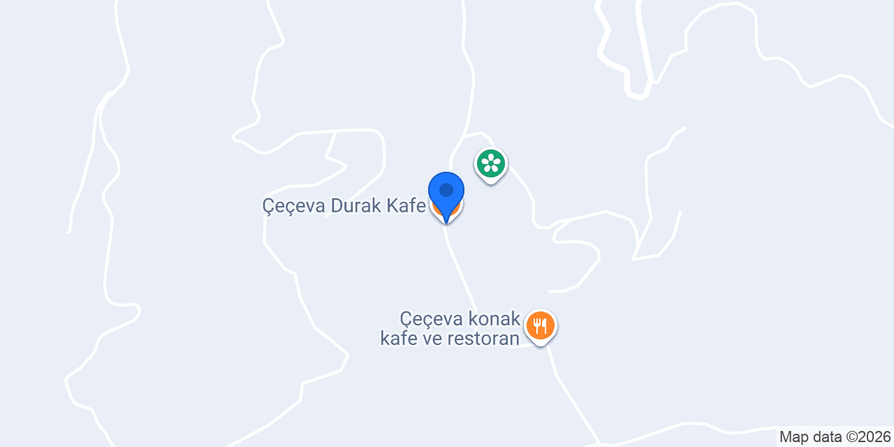 Çeçeva Durak Kafe konumu