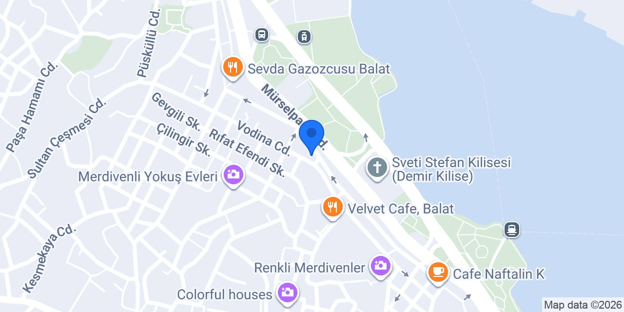 Balat Residence konumu