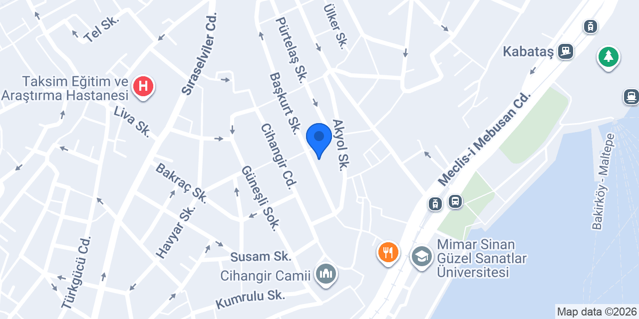 Cihangir Dilek Market&Tekel konumu