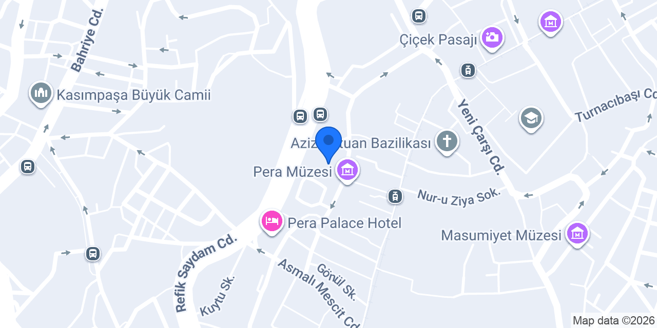 Pera Halk Ekmek konumu