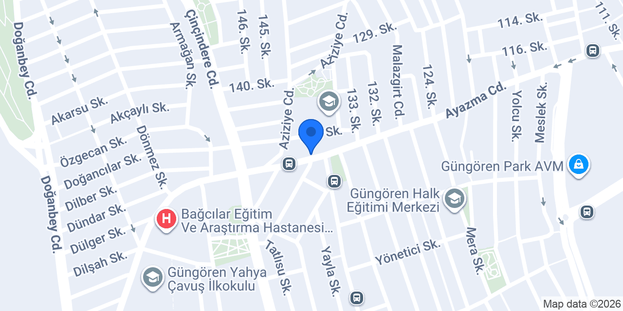 Oses Çiğ Köfte konumu