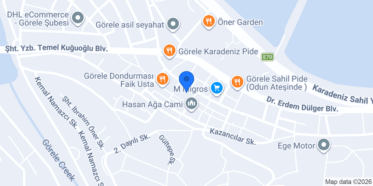 VakıfBank Görele Şubesi konumu