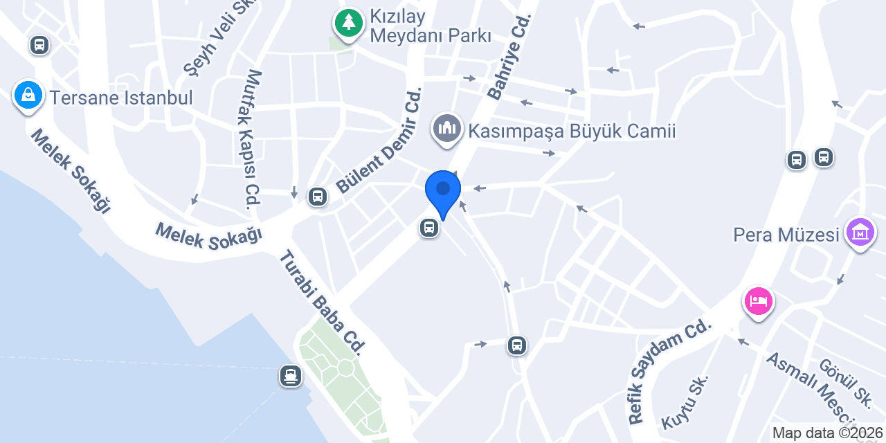 Dicle Yapı - Jotun Beyoğlu Satış Noktası konumu