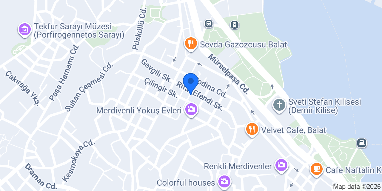 Balat Polis Merkezi konumu