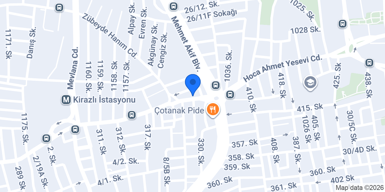 Hasoğlu Börek konumu