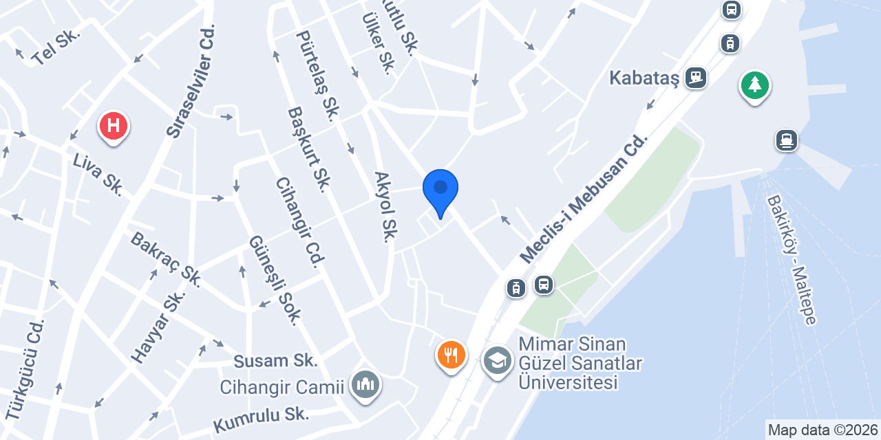 VATEL Istanbul konumu