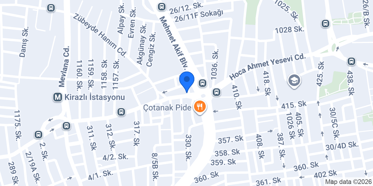 TREND MOBİLE konumu
