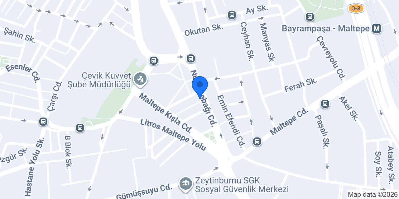 Cihan kumaş konumu