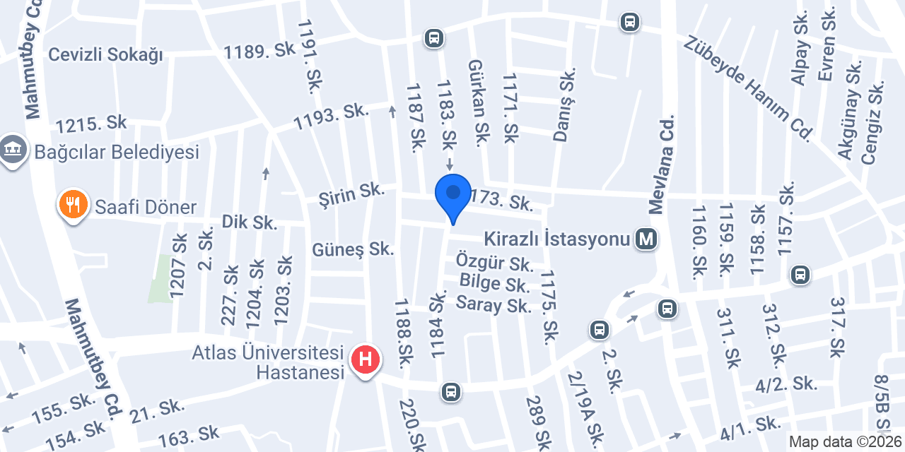 San-Duş konumu
