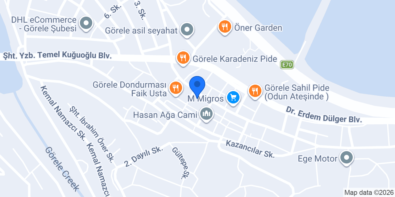 Cinbat Kuyumculuk konumu