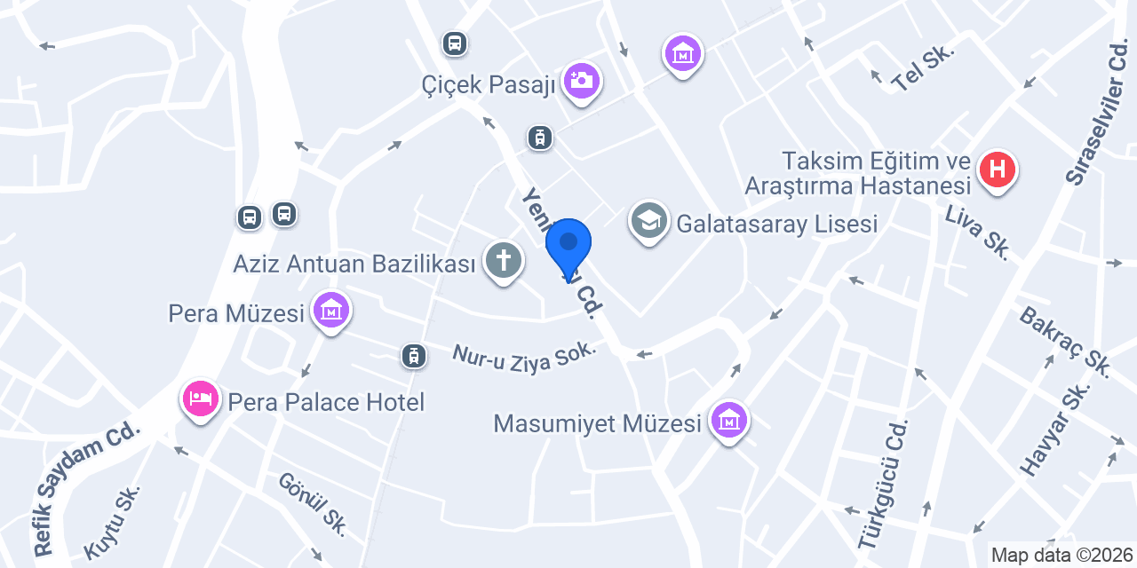 Goethe-Institut Istanbul konumu