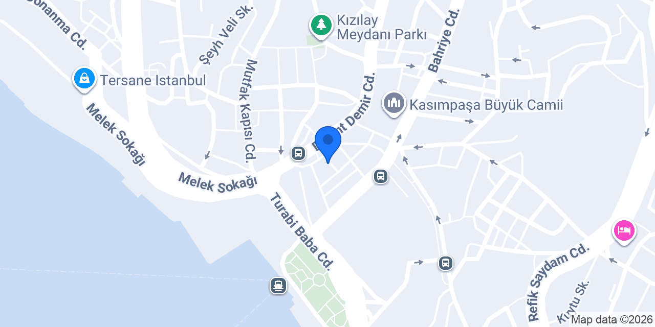 Beyoğlu Huzur Otel konumu