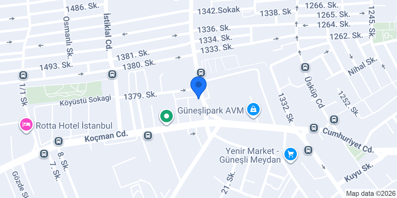 Çiçekçin konumu