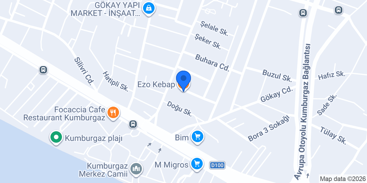Ezo Kebap konumu