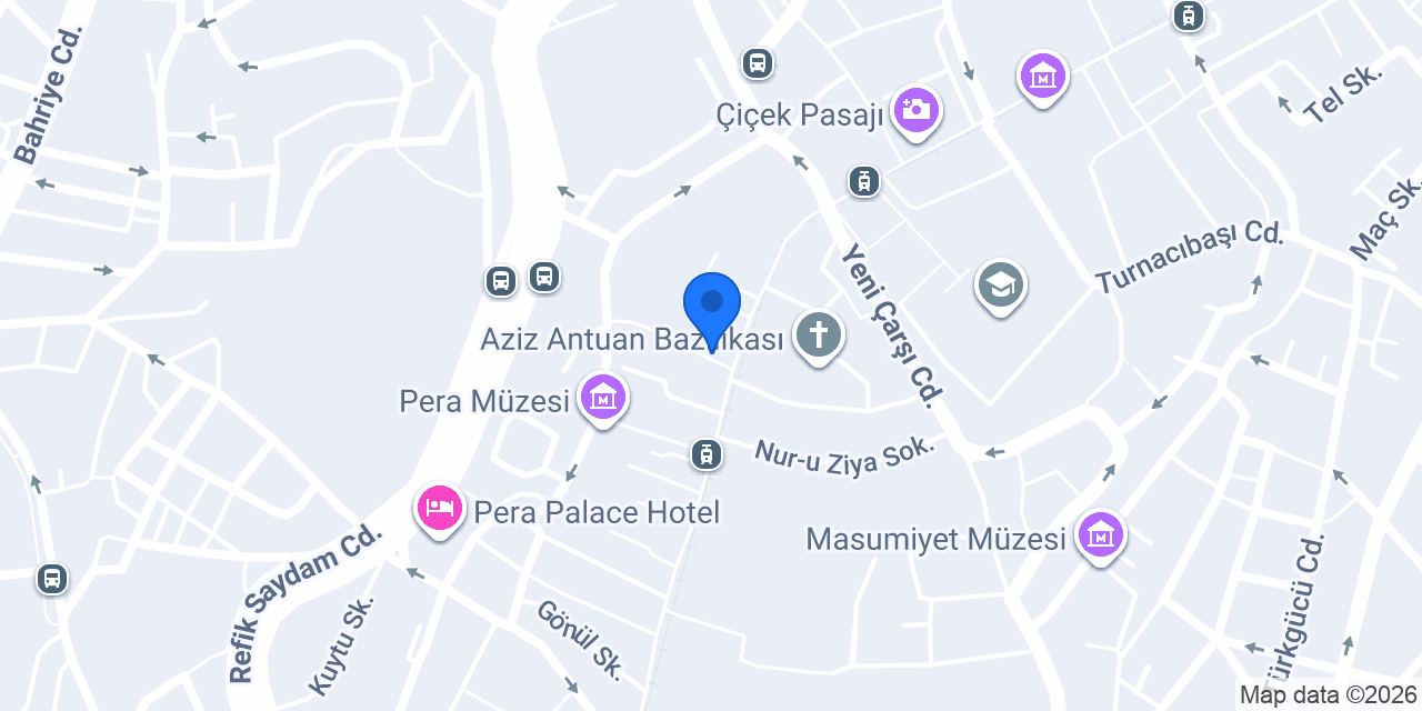 Nexthouse Pera konumu