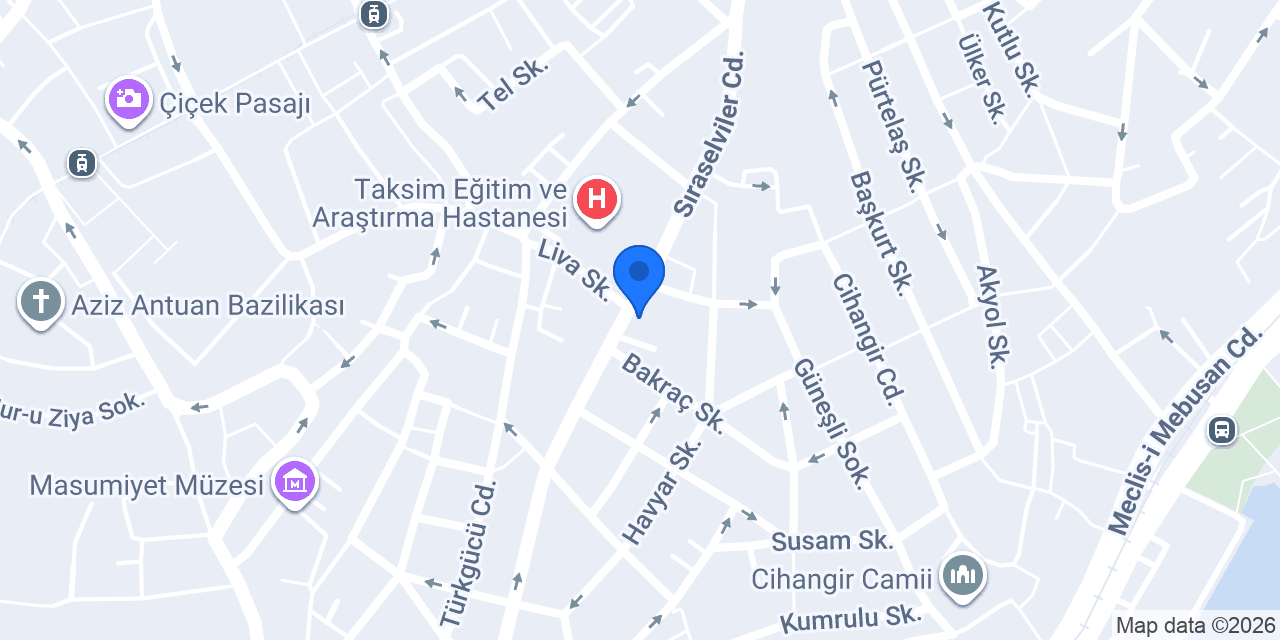 Diş Hekimi Fatma İnci konumu