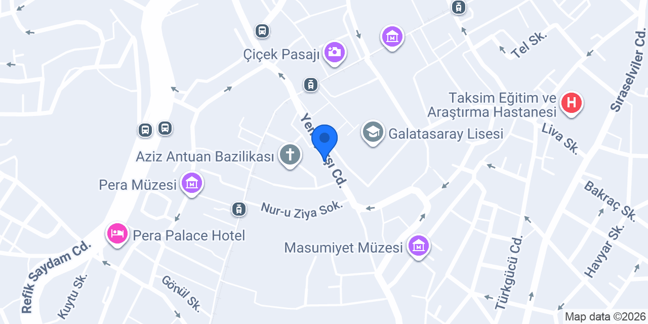 Hukukçular Derneği Genel Merkez konumu