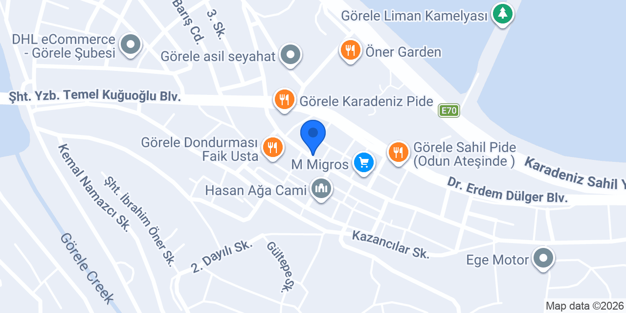 ZİYADE DÖNER konumu