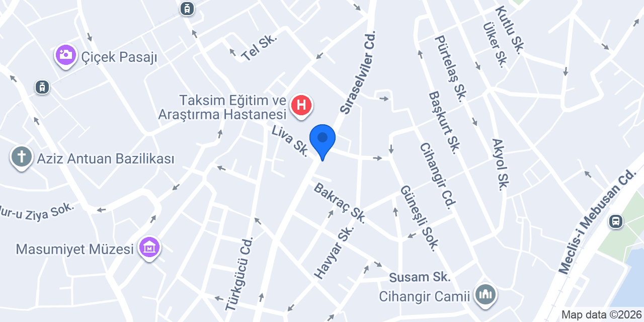 Cihangir Fizyolife konumu