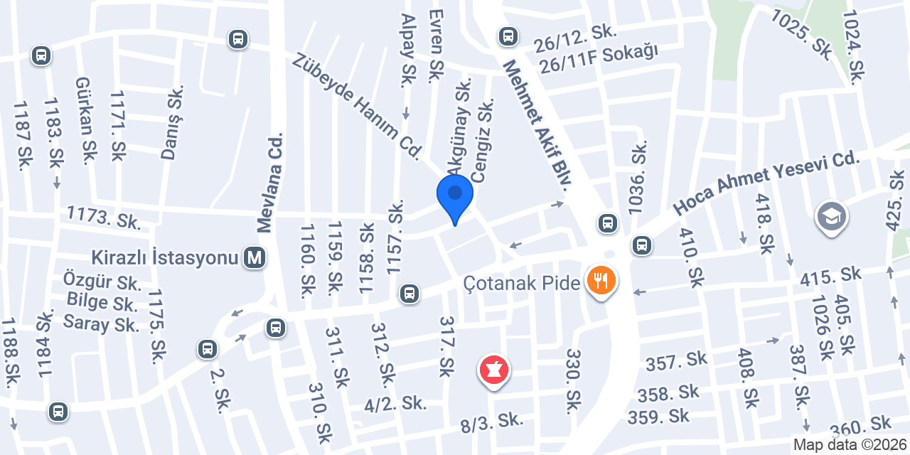 Bağcılar Çilingir Anahtarcı Güneşli konumu