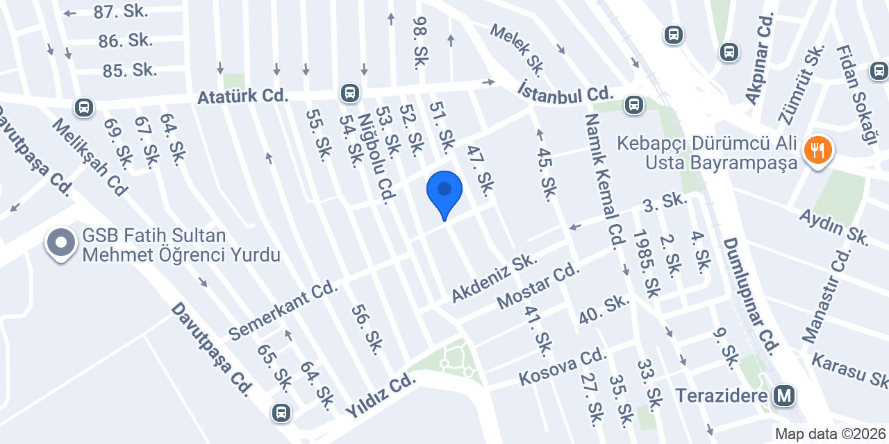 hisar çatı konumu