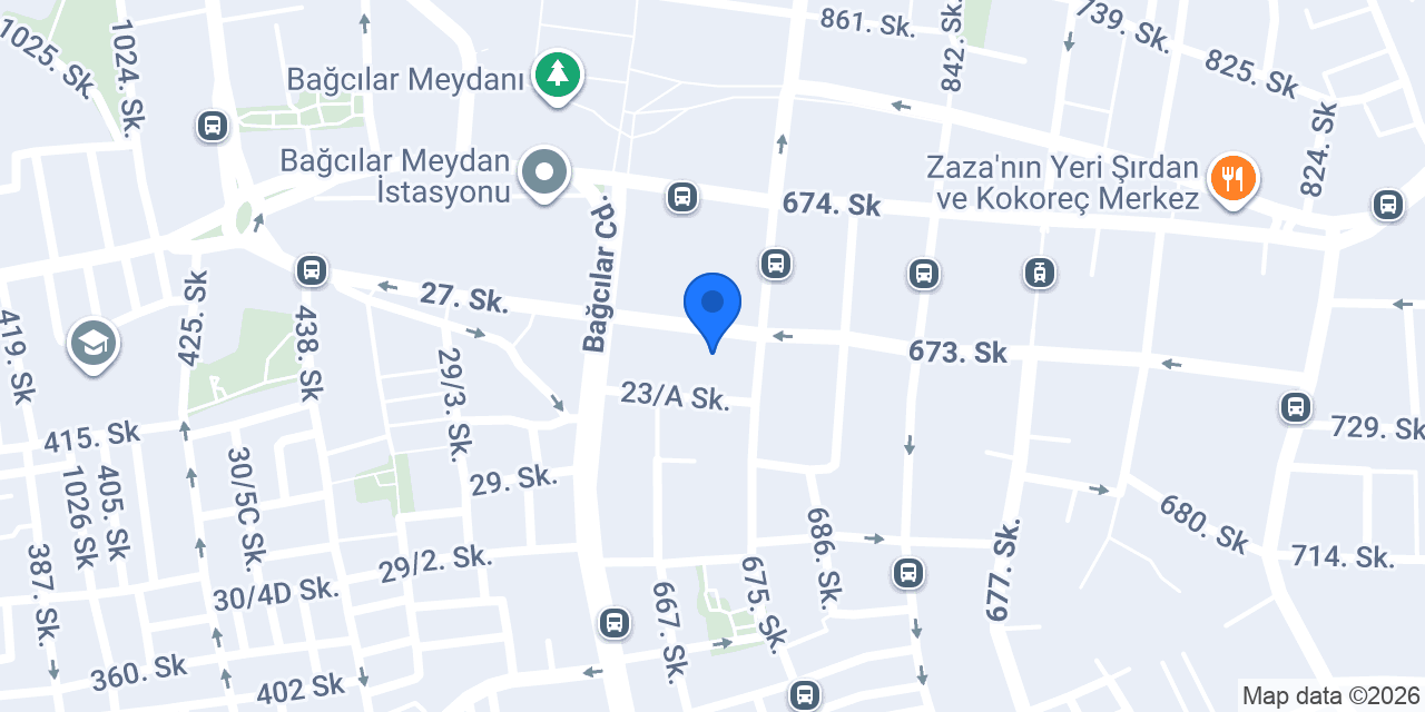 Protez Bacaklar konumu