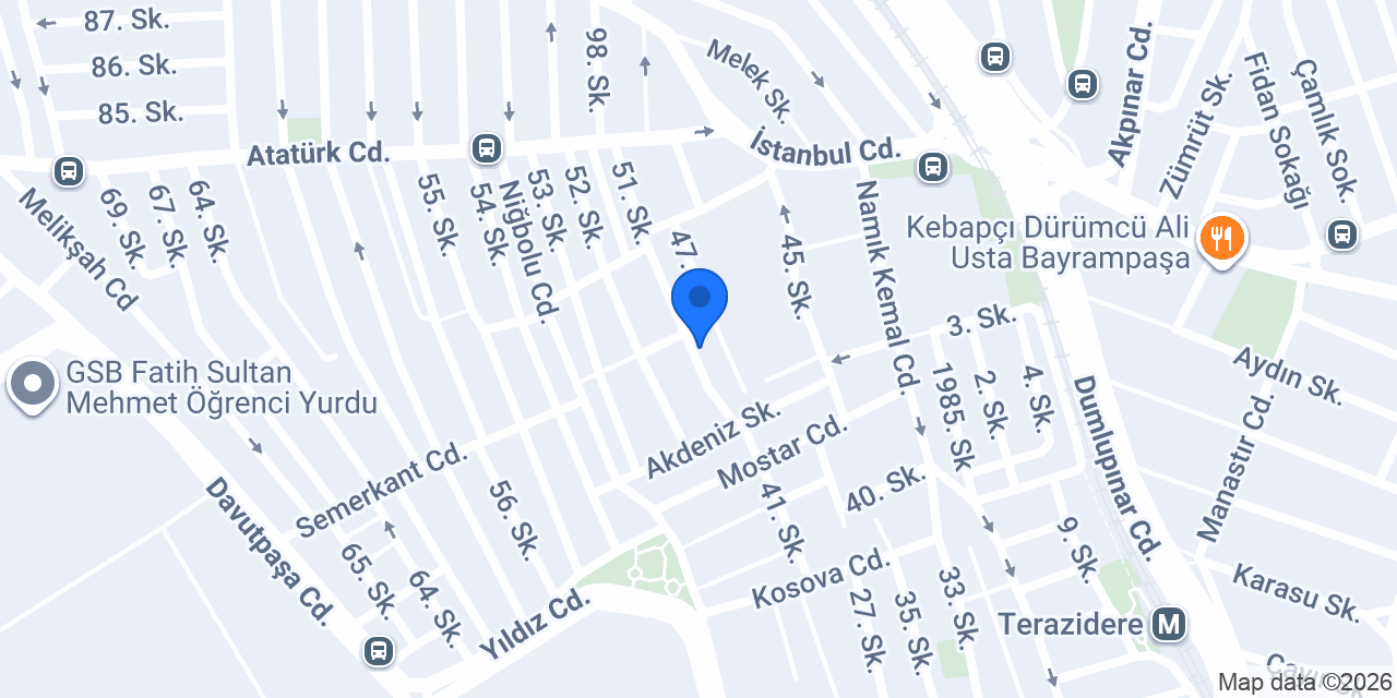 KURNA YAPI ÜRÜNLERİ konumu